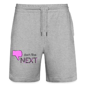 Don't like: Next - Stanley/Stella Unisex Bio Joggingshorts Trainer  - Grau meliert - Vorne - Nik (191cm) & Marisol (170cm)