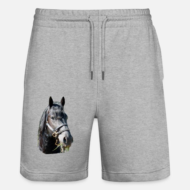 Tête de frise - Short de jogging bio TRAINER Stanley/Stella unisexe - gris chiné