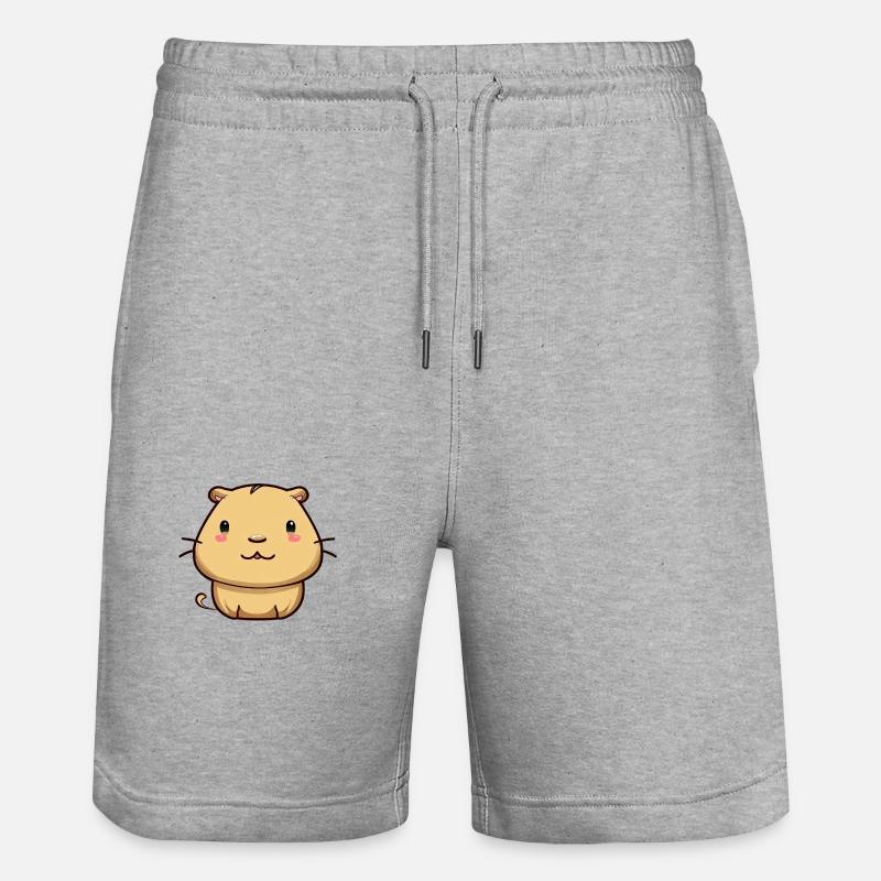 Happy Capy - Short de jogging bio TRAINER Stanley/Stella unisexe - gris chiné