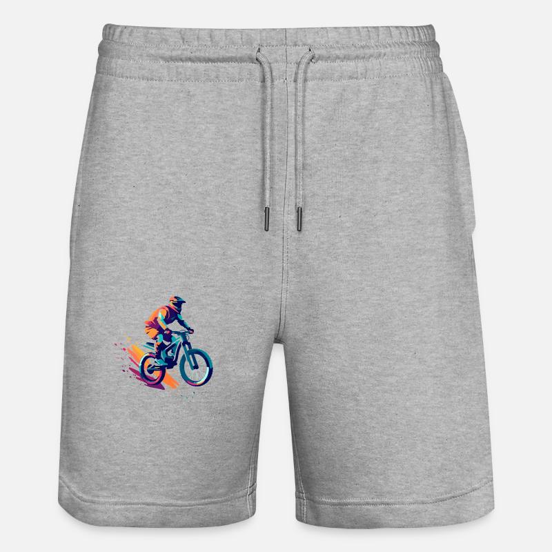 Conception de VTT - Short de jogging bio TRAINER Stanley/Stella unisexe - gris chiné