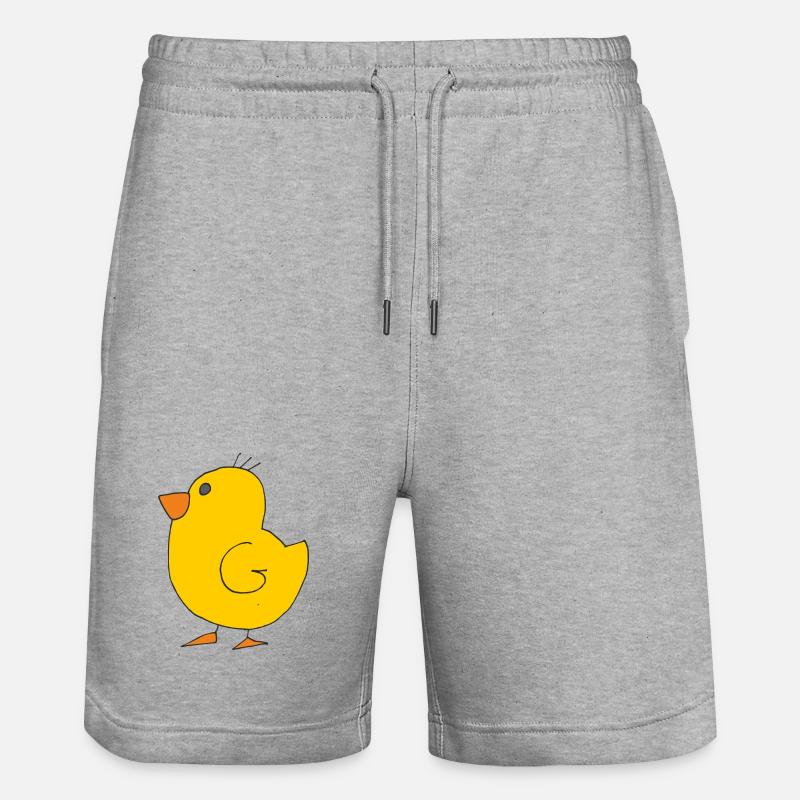 Les couses - Short de jogging bio TRAINER Stanley/Stella unisexe - gris chiné
