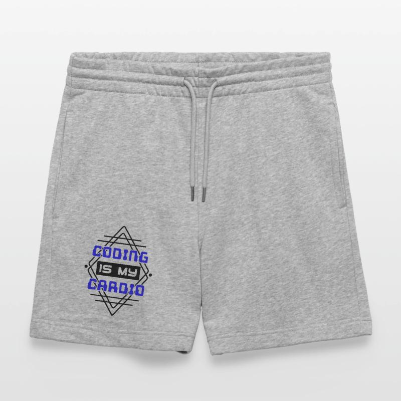 Cooler Spruch Developer Coden Programmierer Code Stanley/Stella Unisex Bio Joggingshorts Trainer 