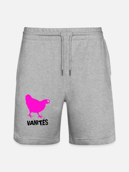VANITÉS - Short de jogging bio TRAINER Stanley/Stella unisexe - gris chiné