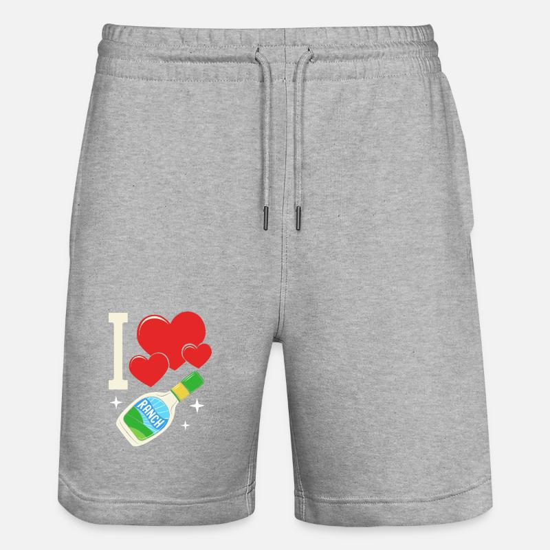 pansement - Short de jogging bio TRAINER Stanley/Stella unisexe - gris chiné