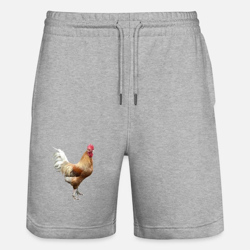 Coq - Short de jogging bio TRAINER Stanley/Stella unisexe - gris chiné