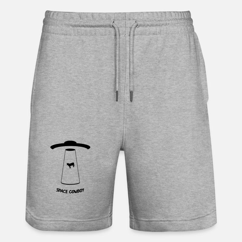 Cowboy de l’espace - Short de jogging bio TRAINER Stanley/Stella unisexe - gris chiné