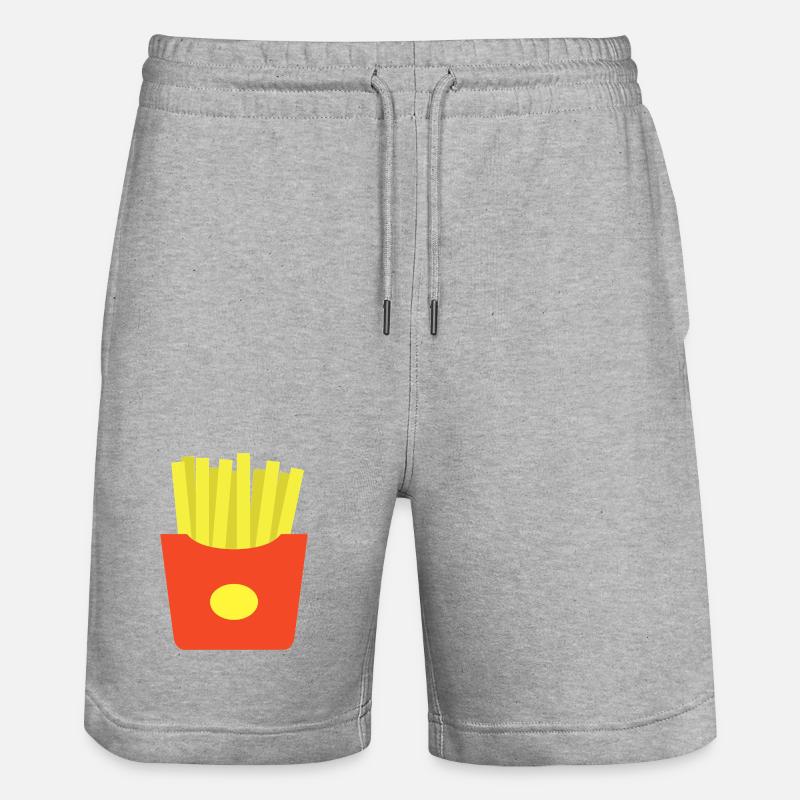 Frites - Short de jogging bio TRAINER Stanley/Stella unisexe - gris chiné