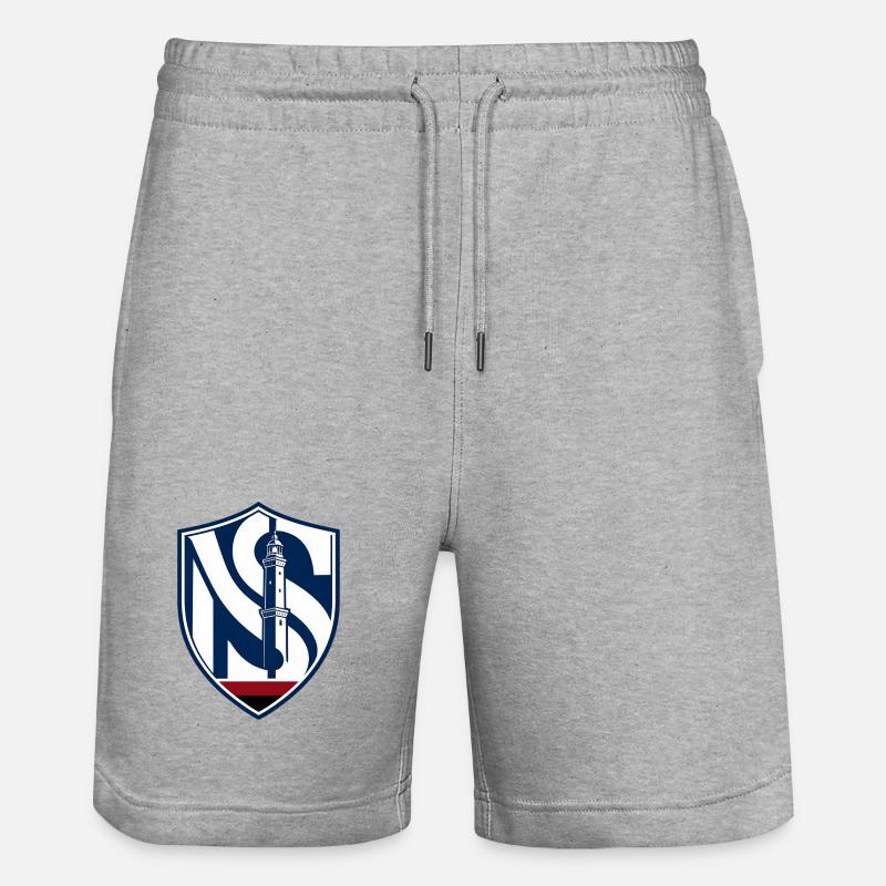 Phare dans la nuit - Short de jogging bio TRAINER Stanley/Stella unisexe - gris chiné