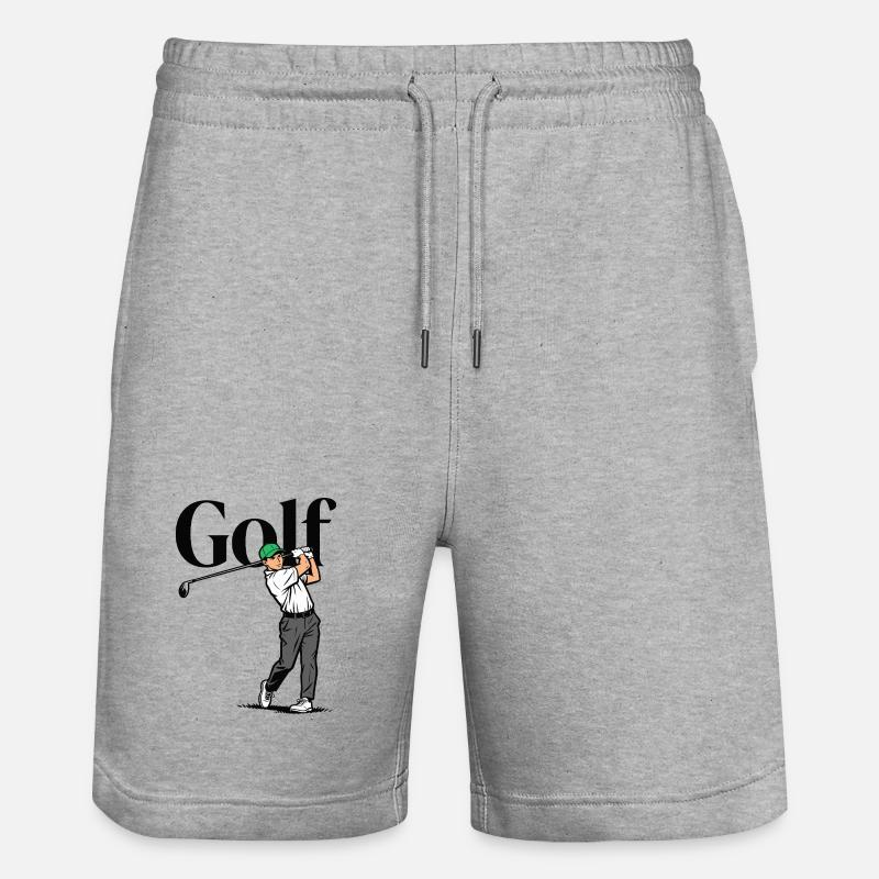 Golf Sport - Short de jogging bio TRAINER Stanley/Stella unisexe - gris chiné