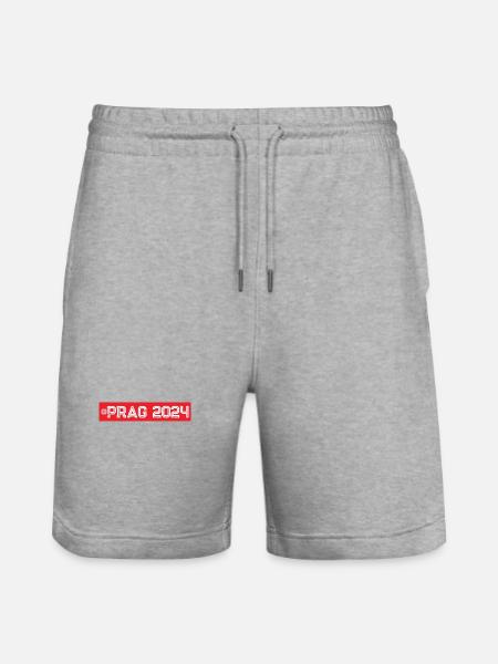 Prague 2024 - Short de jogging bio TRAINER Stanley/Stella unisexe - gris chiné