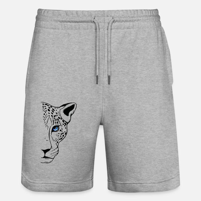 Once - Short de jogging bio TRAINER Stanley/Stella unisexe - gris chiné