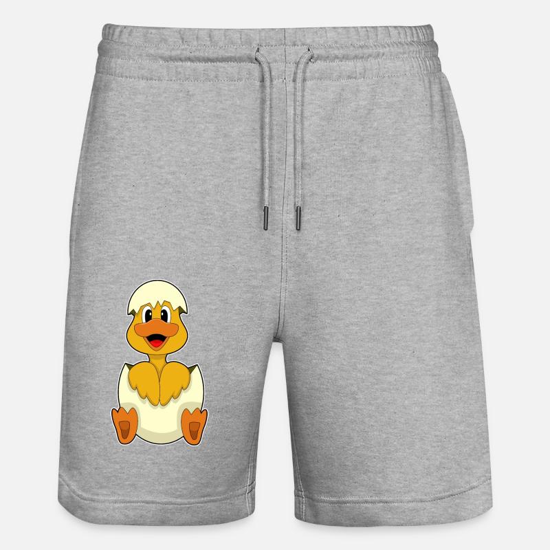 Oeuf de canard - Short de jogging bio TRAINER Stanley/Stella unisexe - gris chiné