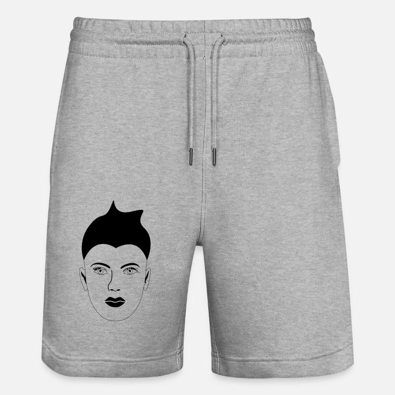 Esmeralda - Short de jogging bio TRAINER Stanley/Stella unisexe - gris chiné