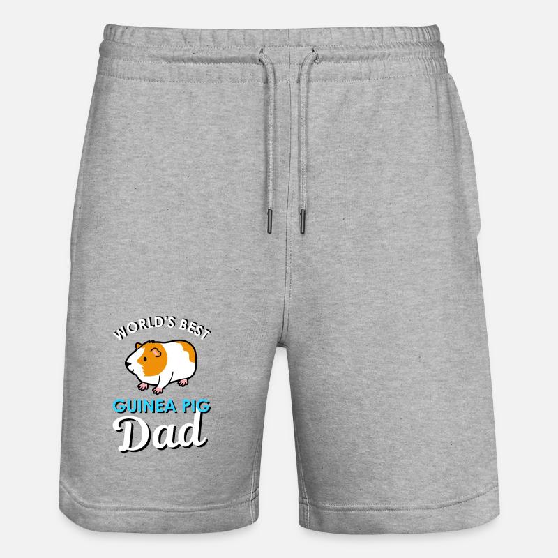 Cobaye - Short de jogging bio TRAINER Stanley/Stella unisexe - gris chiné