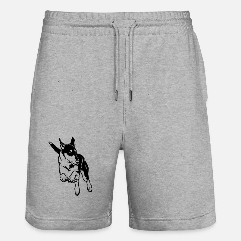 Colley - Short de jogging bio TRAINER Stanley/Stella unisexe - gris chiné