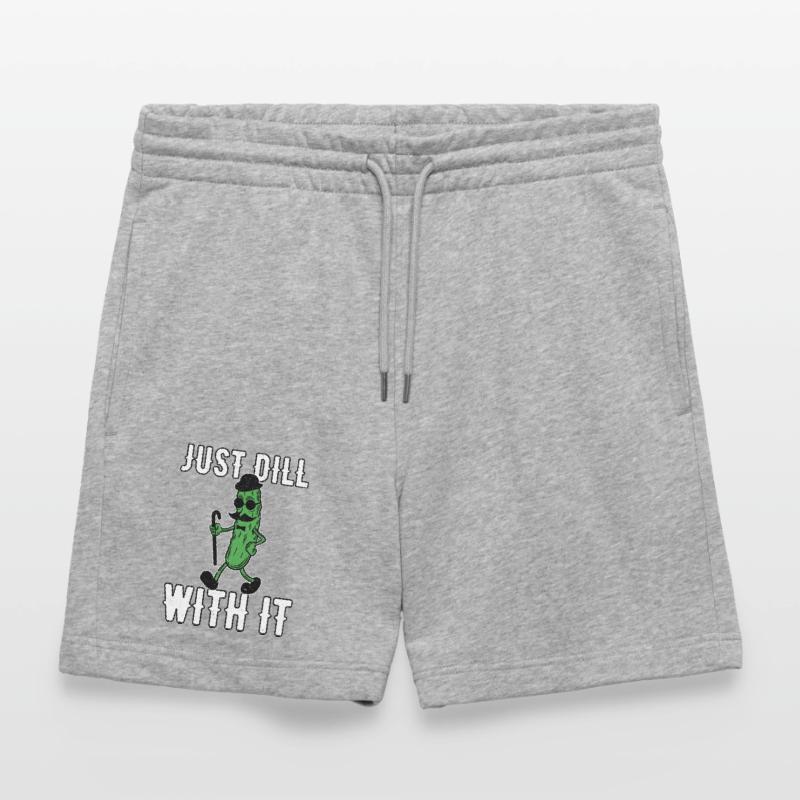 Amusez-vous simplement avec la moustache rétro rétro de concombre Short de jogging bio TRAINER Stanley/Stella unisexe