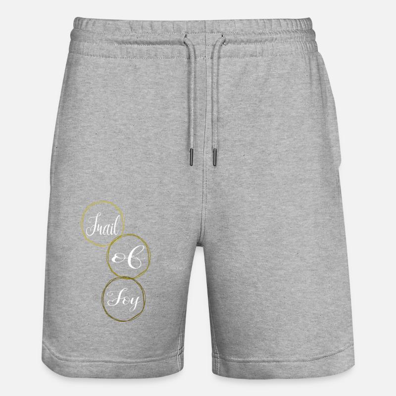 Destinations VTT Anniversaire - Short de jogging bio TRAINER Stanley/Stella unisexe - gris chiné