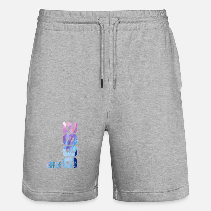 Cadeau du 20e anniversaire 2006 - Short de jogging bio TRAINER Stanley/Stella unisexe - gris chiné