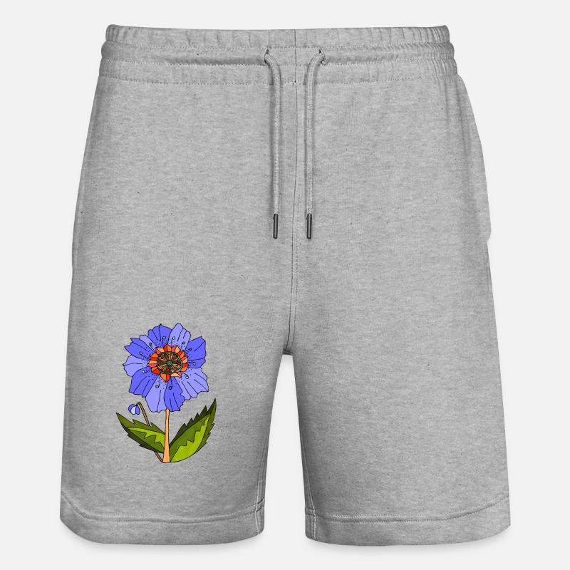 Fleur - Short de jogging bio TRAINER Stanley/Stella unisexe - gris chiné