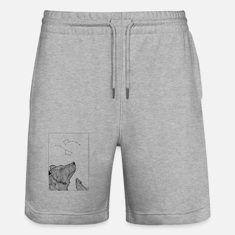 Ursa - Short de jogging bio TRAINER Stanley/Stella unisexe - gris chiné