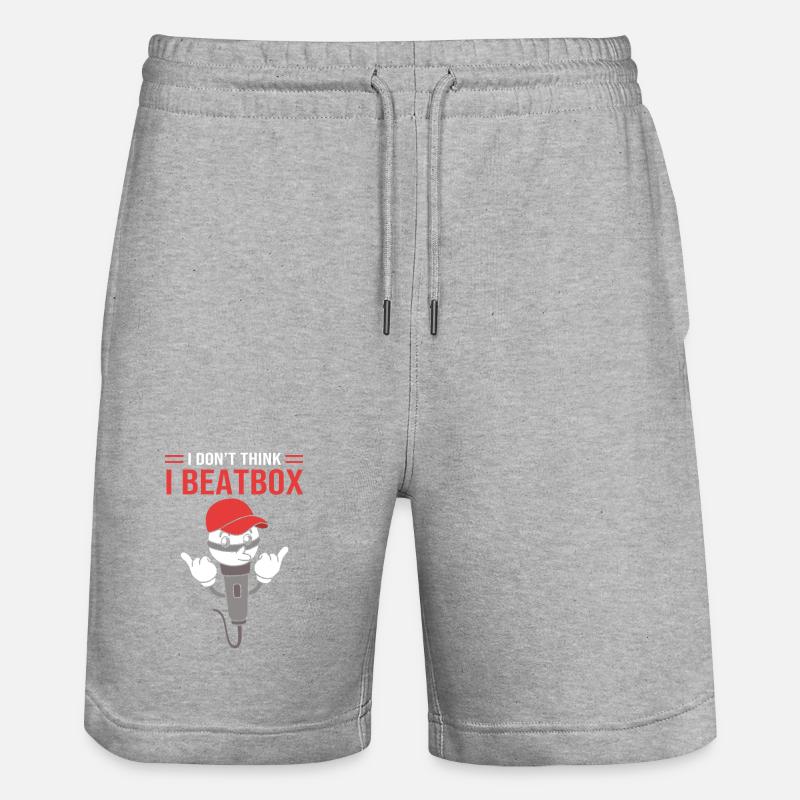 Boîte à rythmes - Short de jogging bio TRAINER Stanley/Stella unisexe - gris chiné
