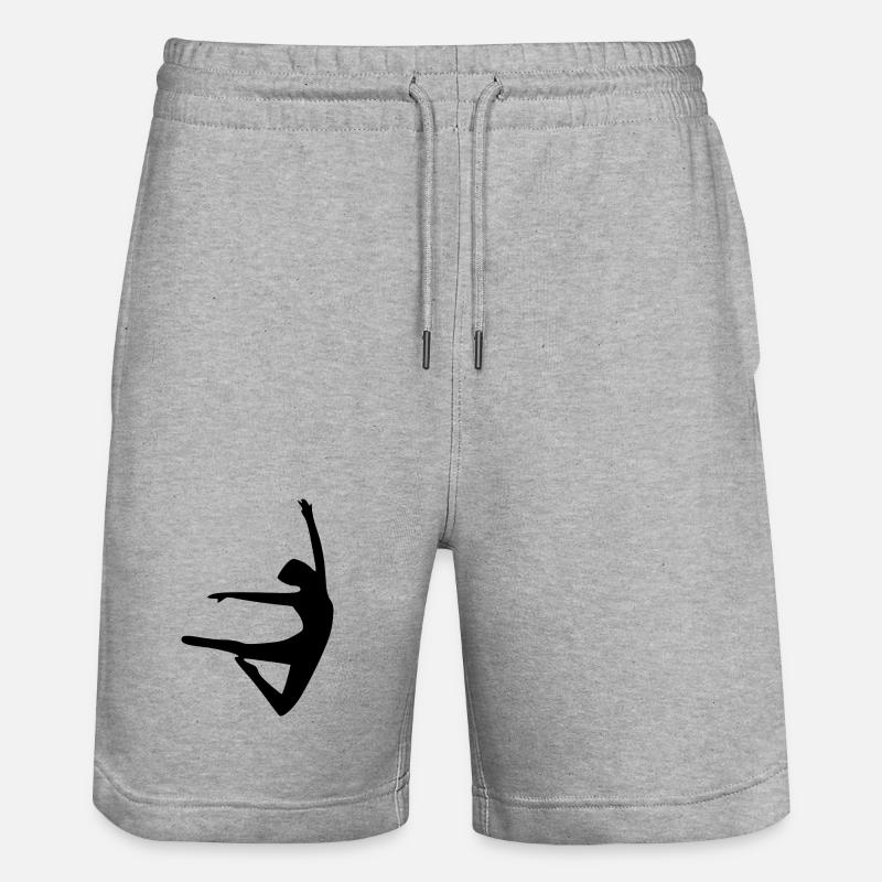 Danse - Short de jogging bio TRAINER Stanley/Stella unisexe - gris chiné