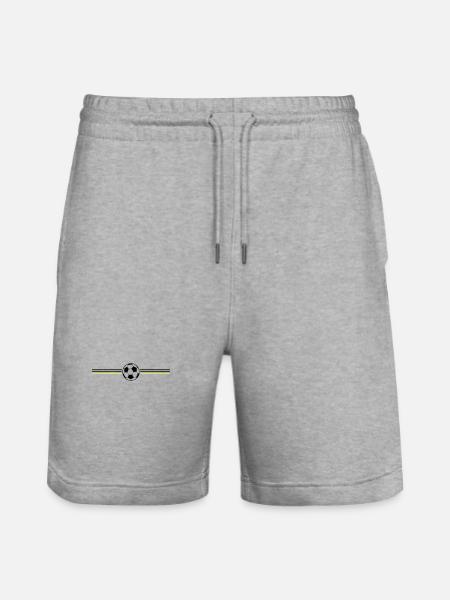Soccer Championship Germany - Stanley/Stella Trainer Unisex Organic Jogging Shorts - heather grey