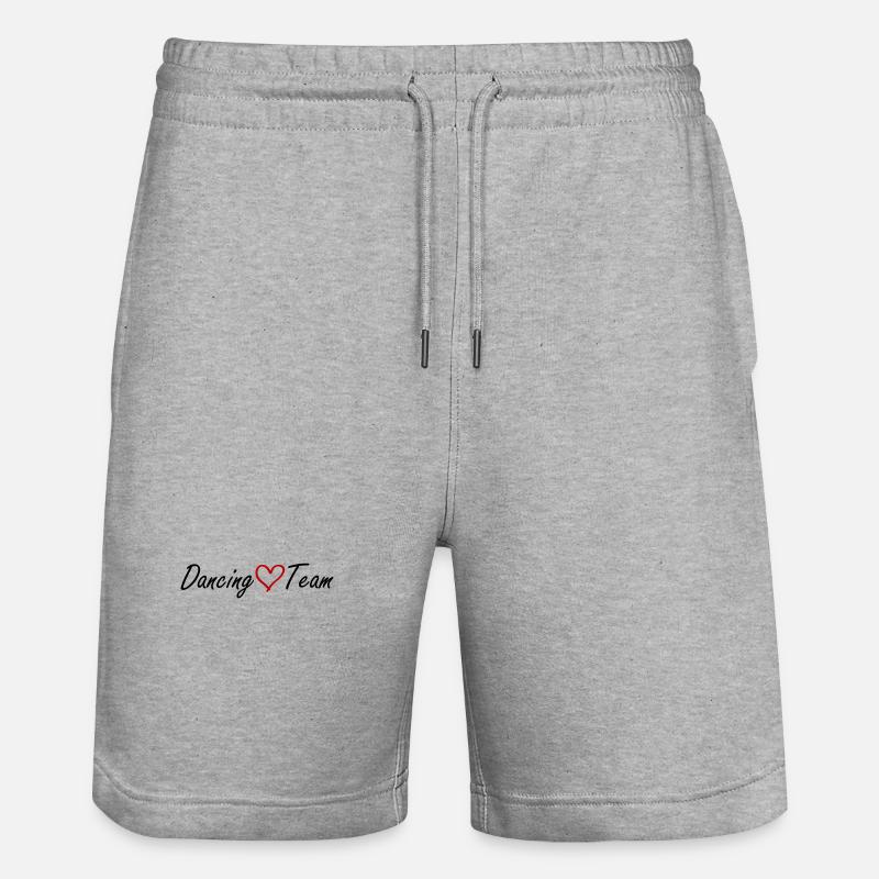 Cœur d’équipe dansante - Short de jogging bio TRAINER Stanley/Stella unisexe - gris chiné
