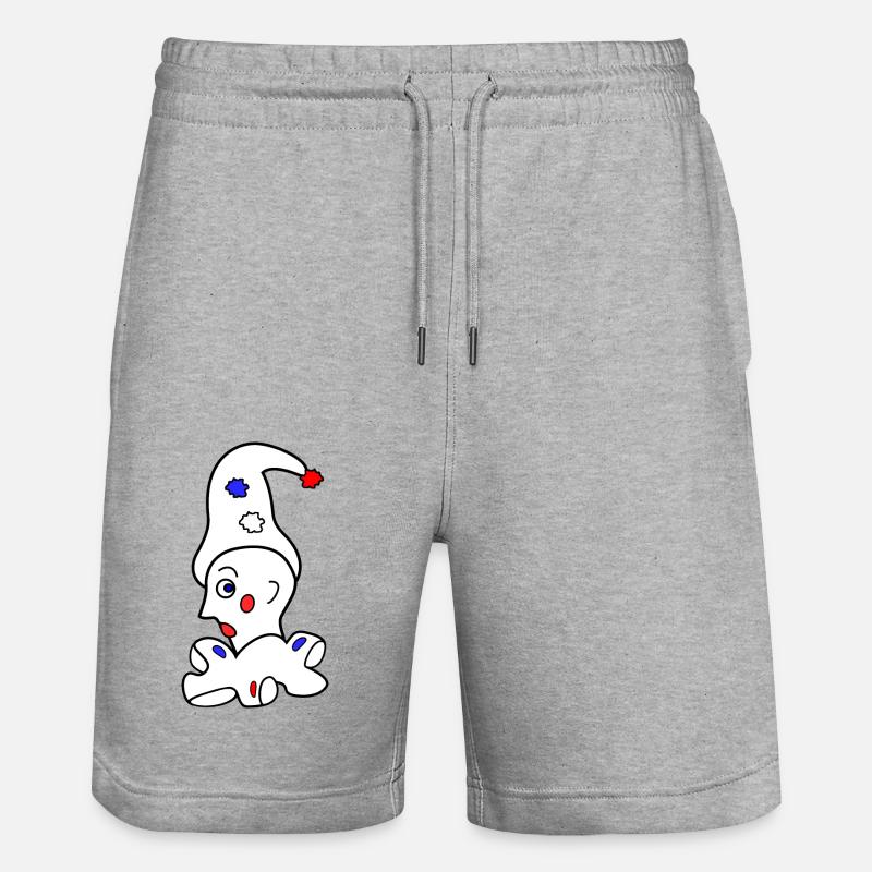 Arlequin 2 - Short de jogging bio TRAINER Stanley/Stella unisexe - gris chiné