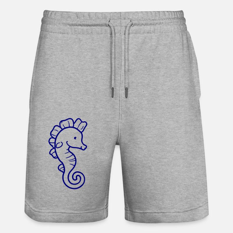 Hippocampe - Short de jogging bio TRAINER Stanley/Stella unisexe - gris chiné