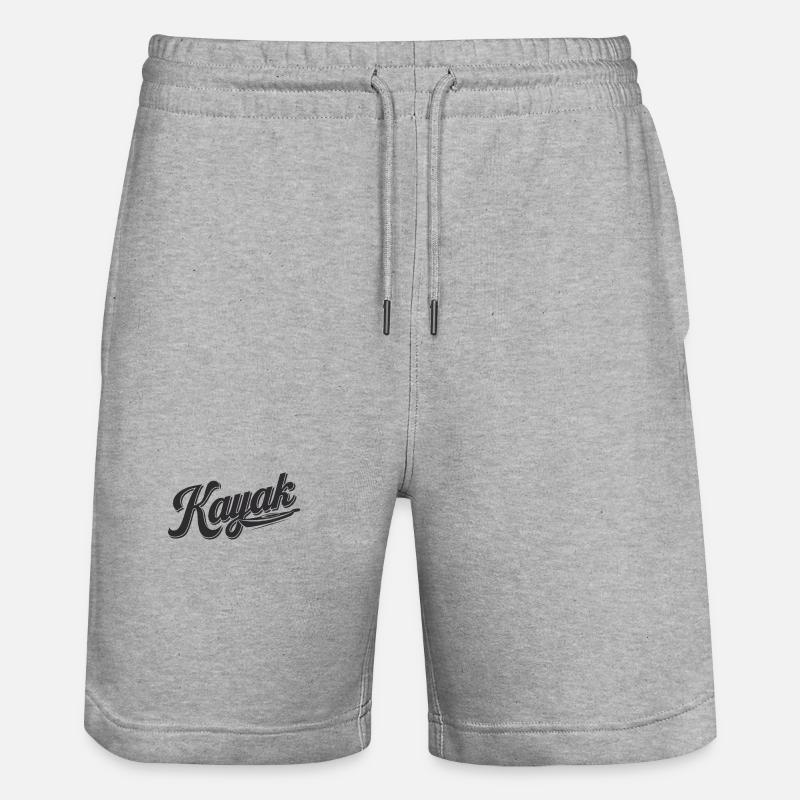 Aventure en kayak élégante pour - Short de jogging bio TRAINER Stanley/Stella unisexe - gris chiné