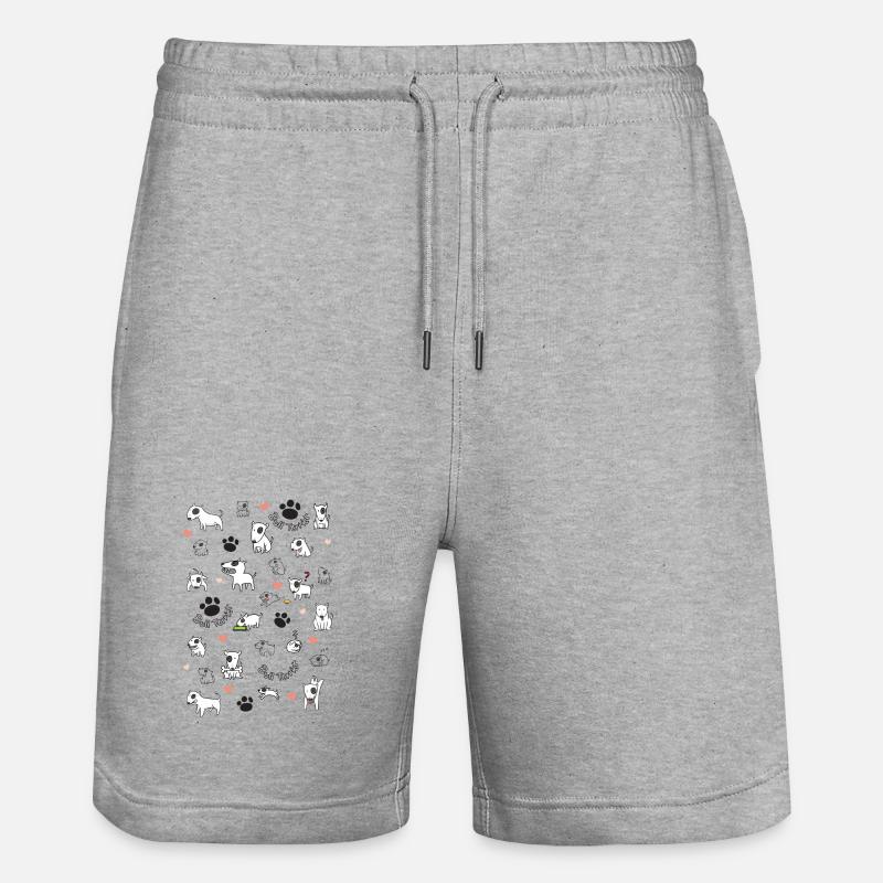 multi bull - Short de jogging bio TRAINER Stanley/Stella unisexe - gris chiné