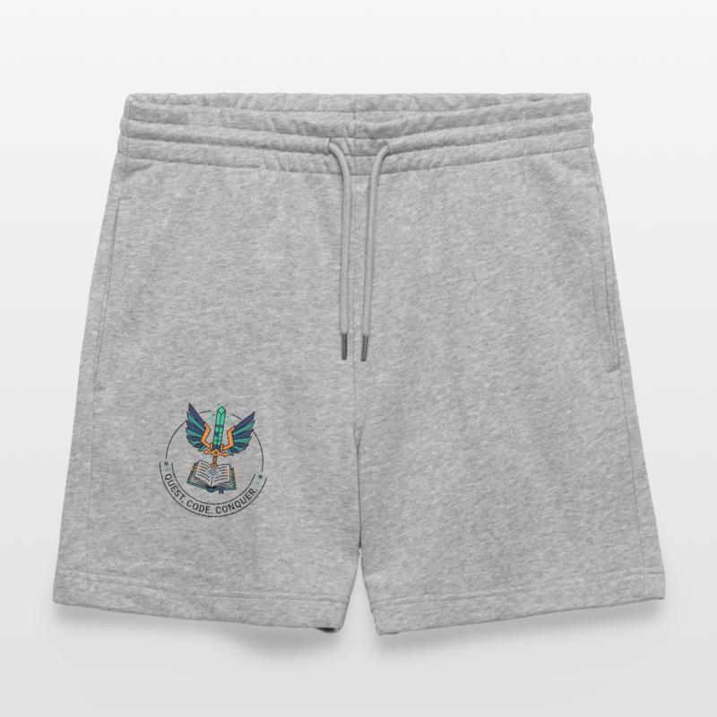 Quest. Code. Conquérir l’emblème Short de jogging bio TRAINER Stanley/Stella unisexe
