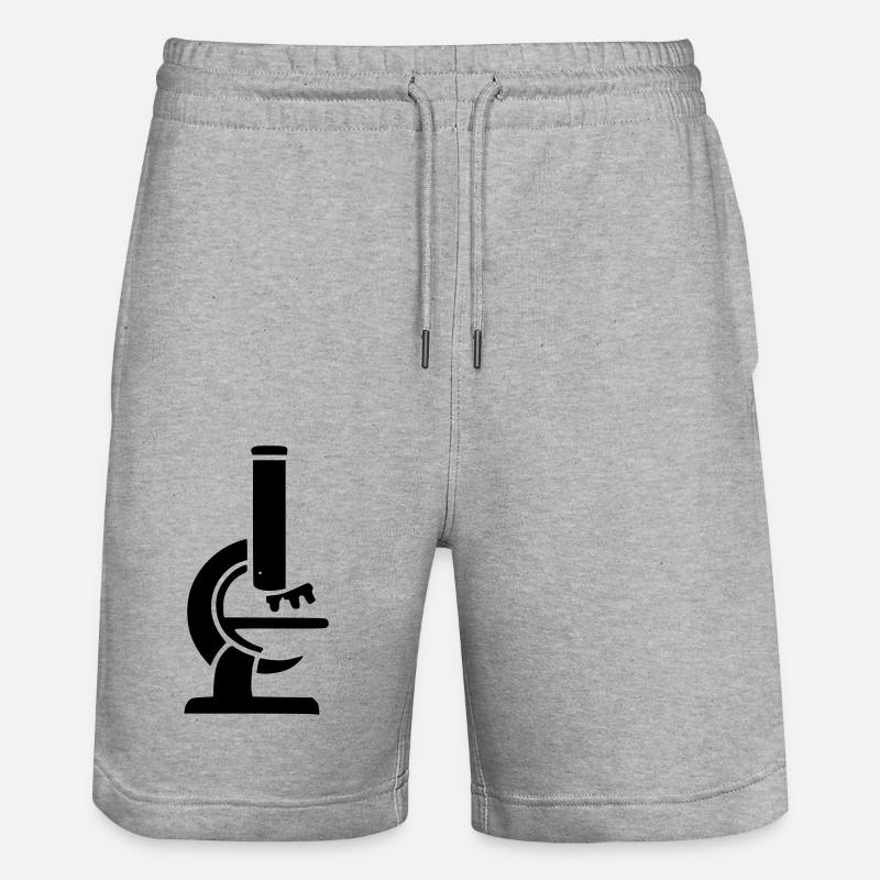 Microscope - Short de jogging bio TRAINER Stanley/Stella unisexe - gris chiné