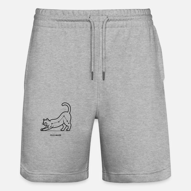 Felis Major - Short de jogging bio TRAINER Stanley/Stella unisexe - gris chiné