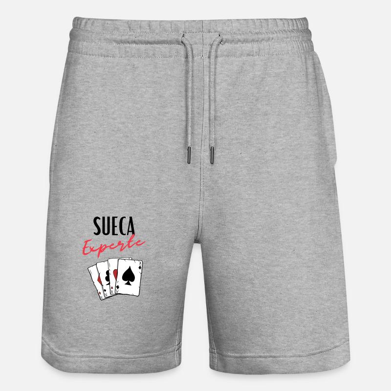 Sueca Expert - Short de jogging bio TRAINER Stanley/Stella unisexe - gris chiné