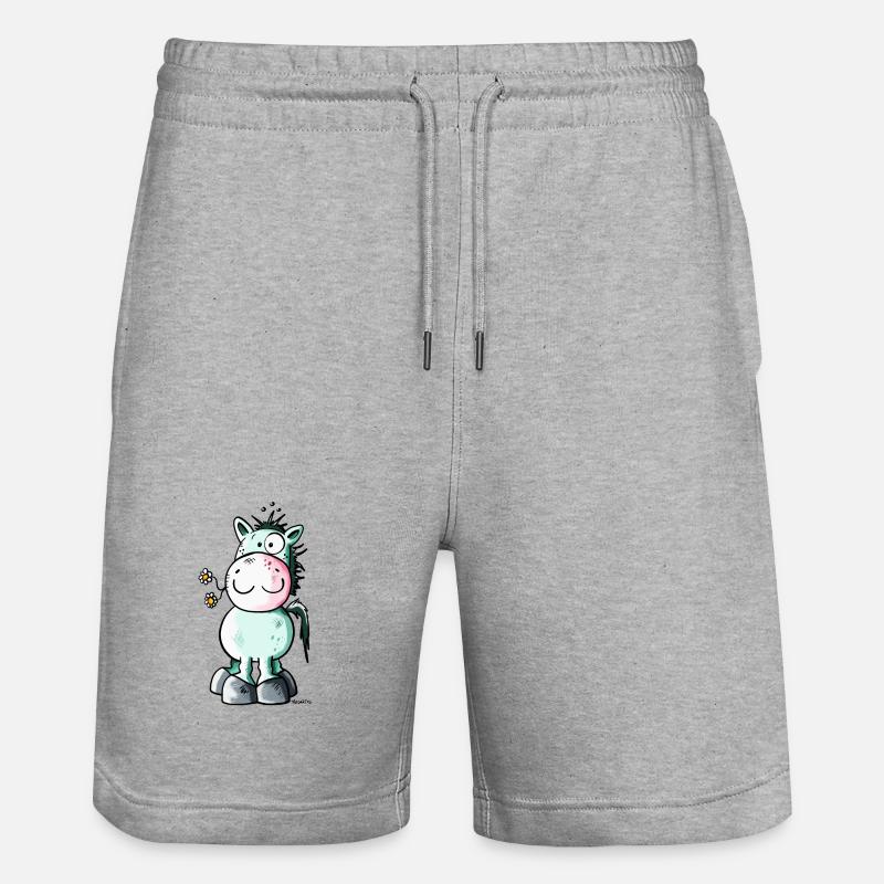 Mignon Cheval - Short de jogging bio TRAINER Stanley/Stella unisexe - gris chiné