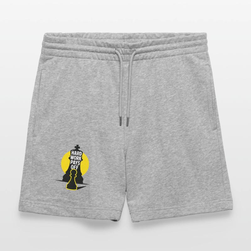HardWorkPaysOff Short de jogging bio TRAINER Stanley/Stella unisexe