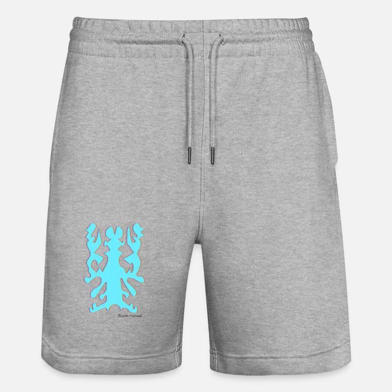 Proyecto_nuevo_-6-_-1-_-6- - Short de jogging bio TRAINER Stanley/Stella unisexe - gris chiné