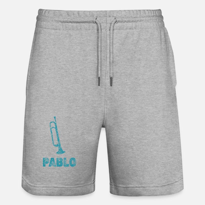 Pablo - Short de jogging bio TRAINER Stanley/Stella unisexe - gris chiné