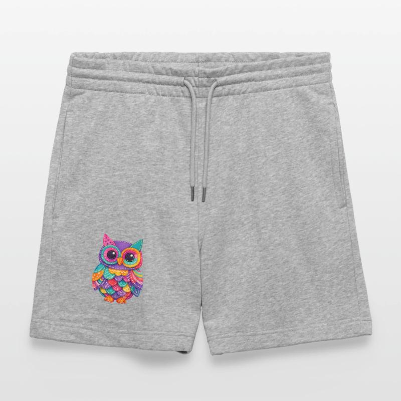 Patchwork Eulenzauber Stanley/Stella Unisex Bio Joggingshorts Trainer 