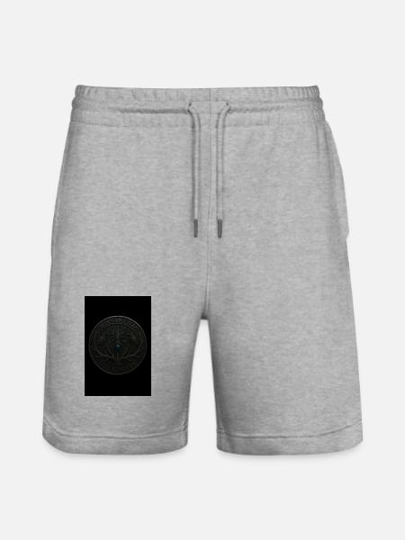 Ordo Ab Chao - Ego Sum Lex - Ekologiczne spodenki dresowe typu unisex Stanley/Stella Trainer  - szary melanż