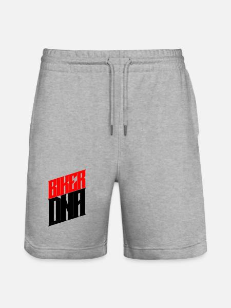 BIKER DNA - Stanley/Stella Trainer Unisex Organic Jogging Shorts - heather grey