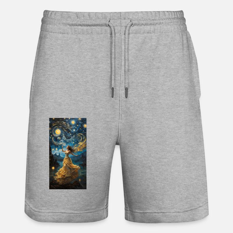 Danser - Short de jogging bio TRAINER Stanley/Stella unisexe - gris chiné