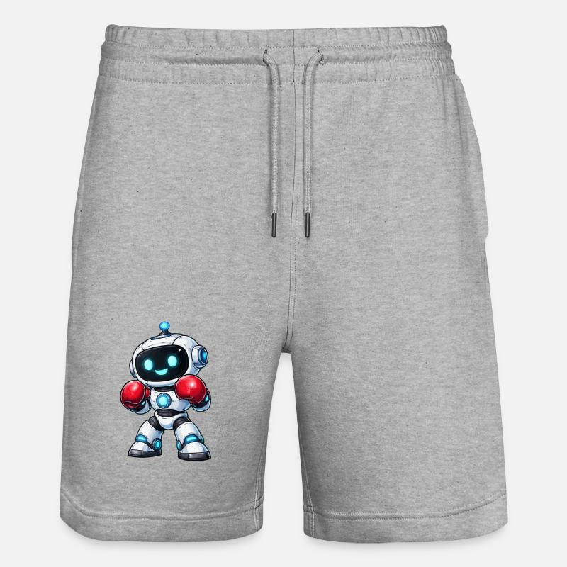 Boxeur robot boxeur - Short de jogging bio TRAINER Stanley/Stella unisexe - gris chiné