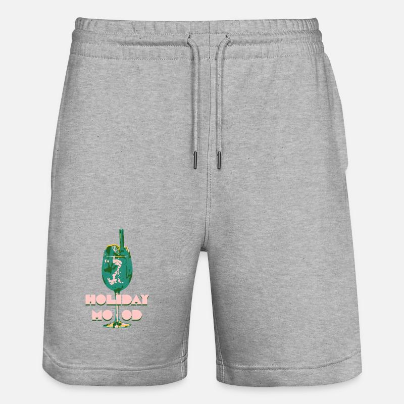 MODE DE FÊTE - Short de jogging bio TRAINER Stanley/Stella unisexe - gris chiné