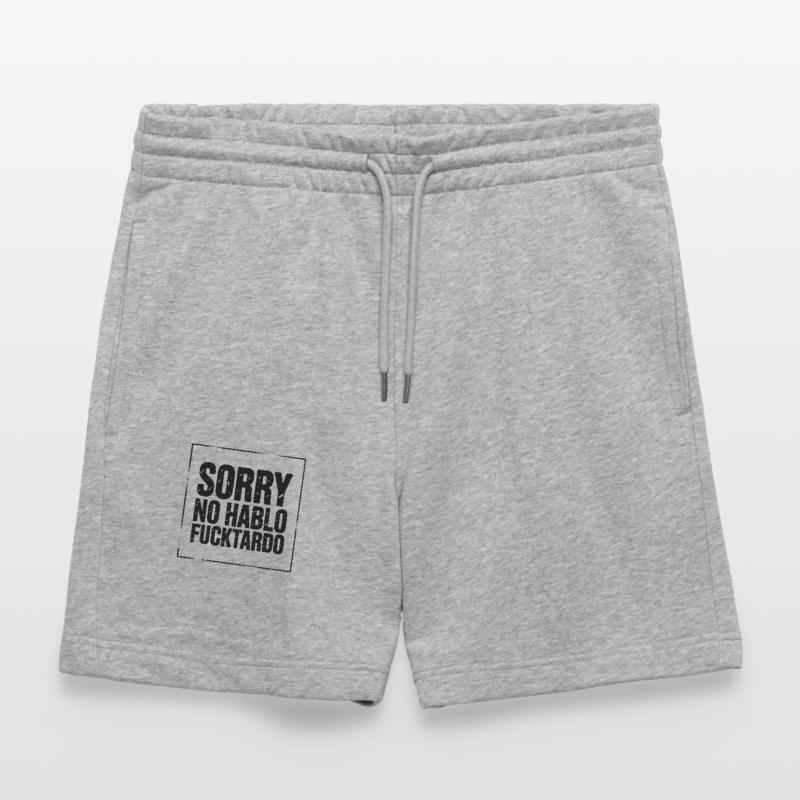 Expressive Expression with Strong Text Design Stanley/Stella Trainer Unisex Organic Jogging Shorts