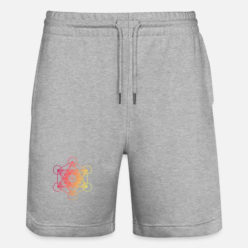 Metatron 9 - Short de jogging bio TRAINER Stanley/Stella unisexe - gris chiné