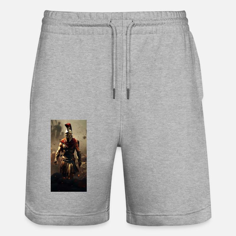 c9030ee5b3d974b0310754fb300ed40e - Short de jogging bio TRAINER Stanley/Stella unisexe - gris chiné