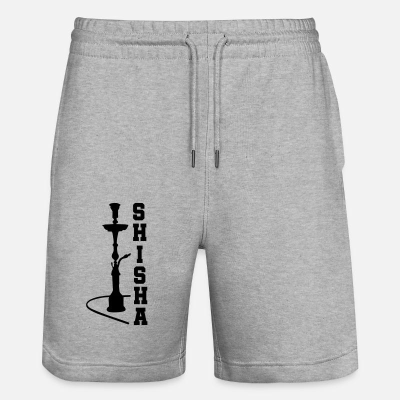 narguilé - Short de jogging bio TRAINER Stanley/Stella unisexe - gris chiné